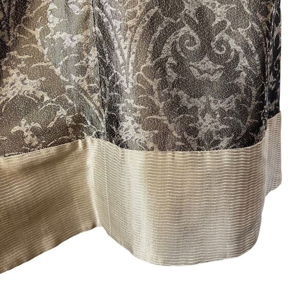 BCBGMaxazria BCBG Strapless 100% Silk Y2K Babydoll Pleated Formal Party Dress 6 - Picture 11 of 16